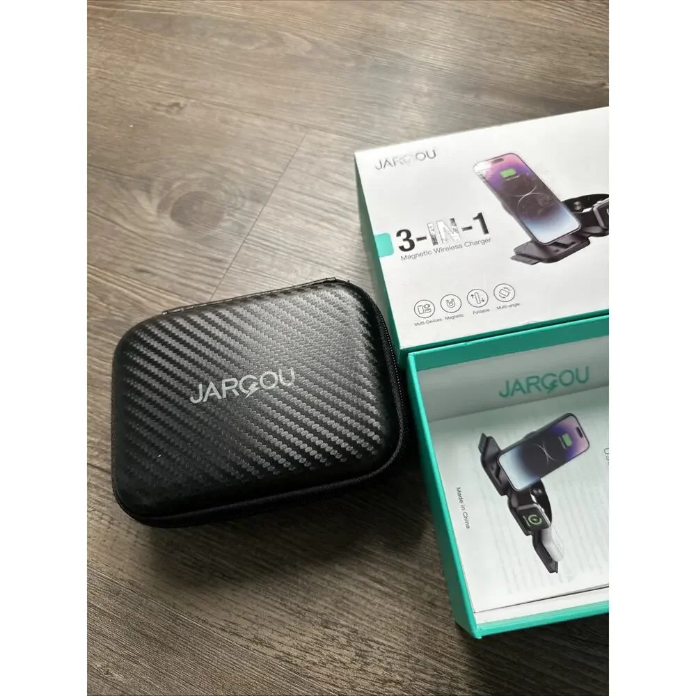 3 in 1 Charging Station for iPhone 16/15/14/13/12 Series, Travel Charger